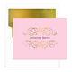 Ornate Scroll Foil Stamped Folded Note Cards with Lined Envelopes Image 5 of 9